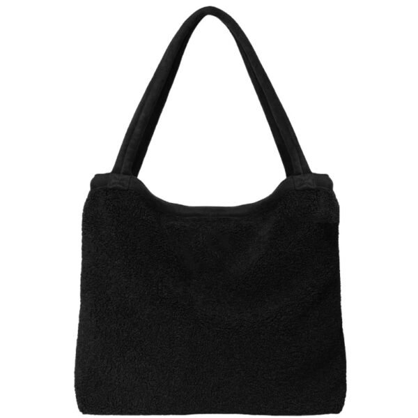 New Style Ladies Teddy Tote Handbag Large Capacity Bride Tote Bag Custom Faux Fur Shoulder Shopping Bag Winter - Bild 6