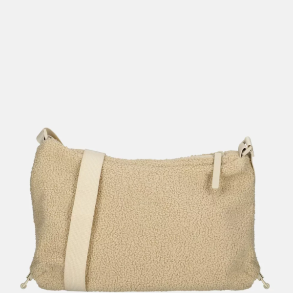 New High-street Women Teddy Shoulder Bag Light Weight Sherpa Puffer Tote Bag - 画像 6