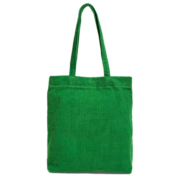 Fashion Large Terry Beach Bag Corduroy Material Tote Bag with Long Handle Tote Bag - Bild 3