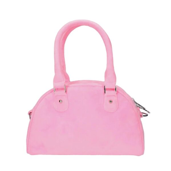 New Designer Terry Crystal Velvet Soft Towel Tote Bag Candy Color Large Capacity Terry Shoulder Bag - Image 4
