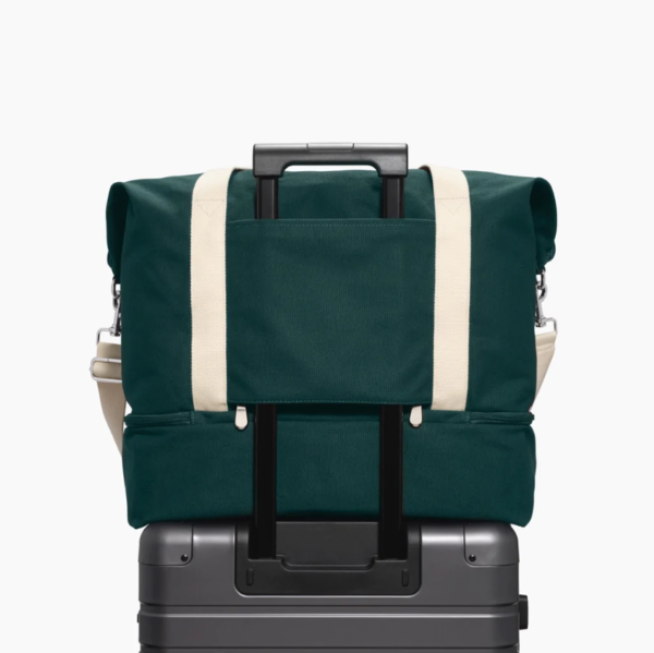 Women's Fashion Weekend Overnight Duffel Bag Large Carry on Weekender Duffel Bags Travel With Shoe Compartment - Image 3