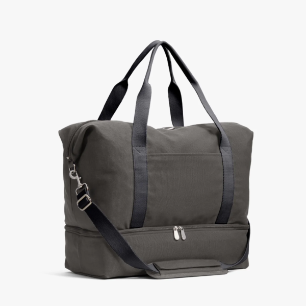 Women's Fashion Weekend Overnight Duffel Bag Large Carry on Weekender Duffel Bags Travel With Shoe Compartment - Image 4