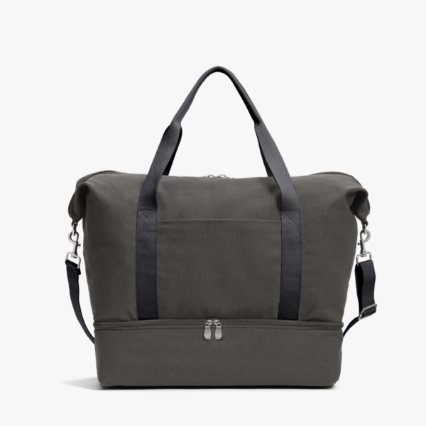 Women's Fashion Weekend Overnight Duffel Bag Large Carry on Weekender Duffel Bags Travel With Shoe Compartment - Image 5