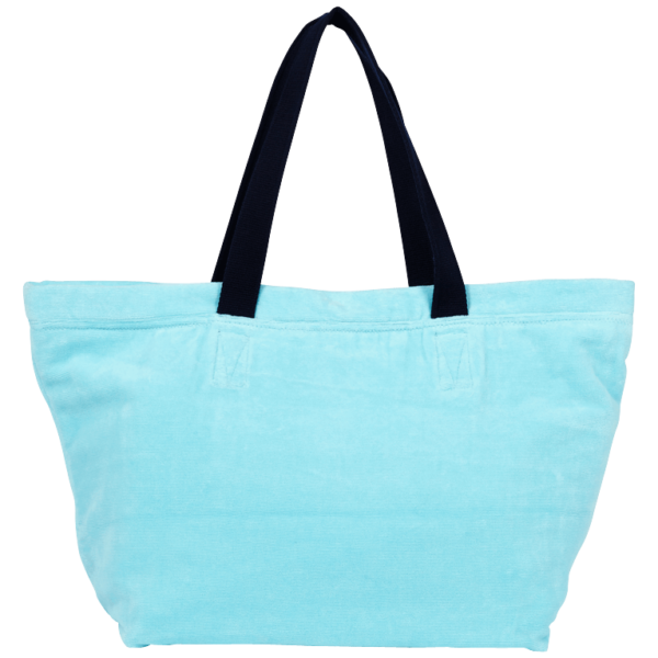 High-street Fabulous New Collection Terry Cloth Handbags Towel Fabric Beach Bag - Image 5