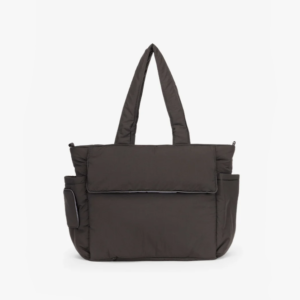 Women Puffer Tote Bag with Zipper Travel Essentials Quilted Nurse Bag