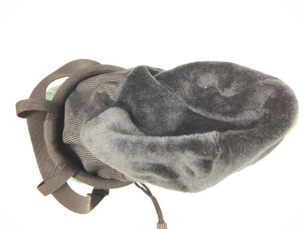 Roll-Top Bouldering Chalk Bucket with Magnetic Closure & Two Brush Holders Gym Chalk Bag - 画像 5