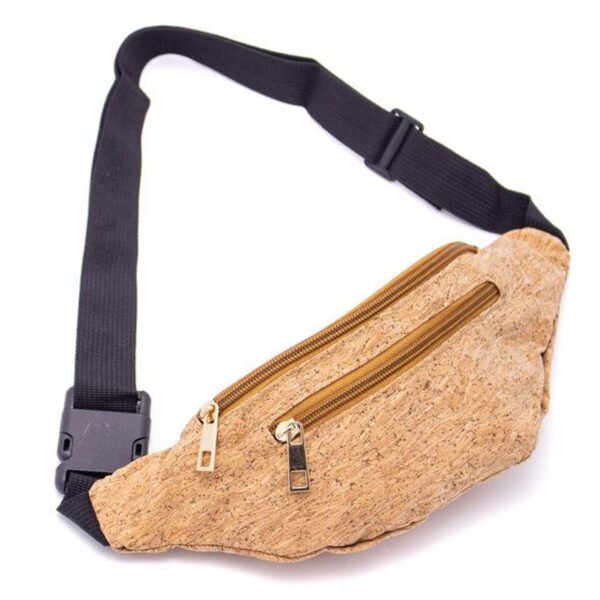 Waterproof Cork Chest Bags Men's Shoulder Sports Fanny Pack Waist Bag