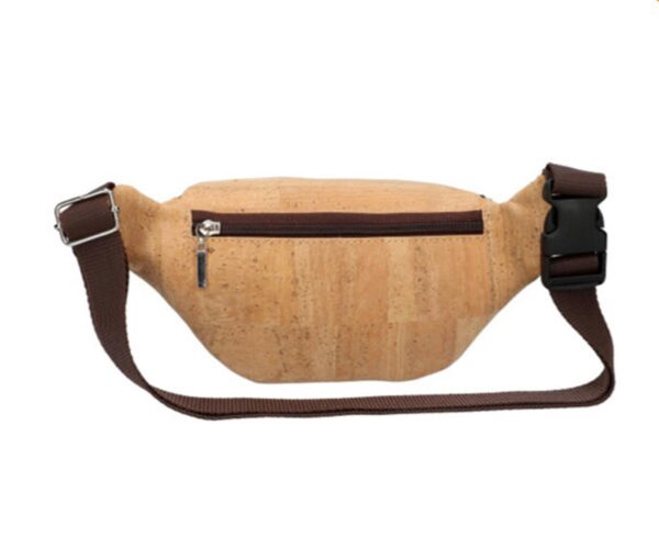 Waterproof Cork Chest Bags Men's Shoulder Sports Fanny Pack Waist Bag - 画像 3