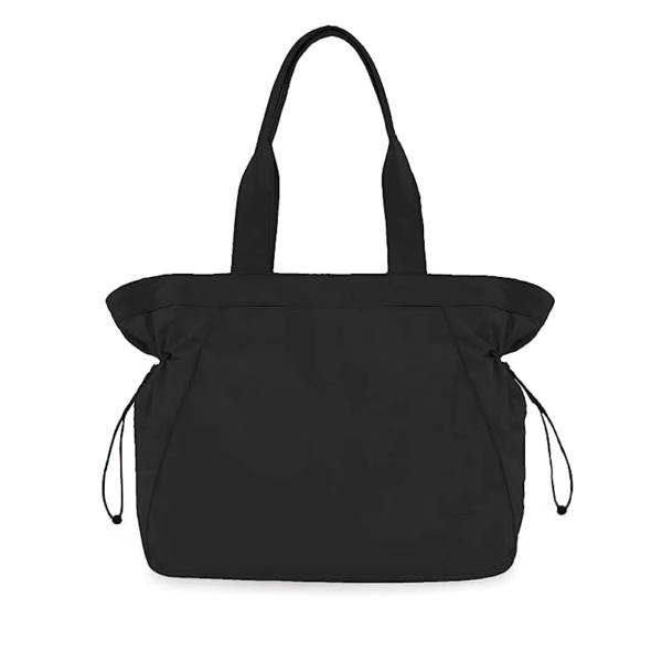Nylon Foldable Tote Bag With Zipper Waterproof Large Shoulder Bag Top Handle Custom - Bild 2