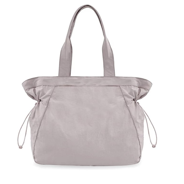 Nylon Foldable Tote Bag With Zipper Waterproof Large Shoulder Bag Top Handle Custom - Bild 3