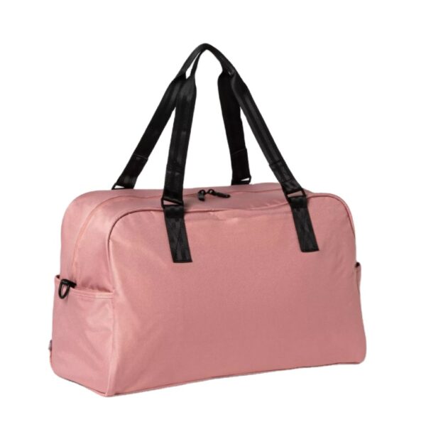 Women New Designer Pink Duffle Bags Large Canvas Gym Duffle Bag Travel Bag - 영상 3