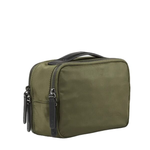 Woman New Style Portable Three-Layer Double Zipper Nylon Storage Bag Travel Cosmetics Bag - Bild 2