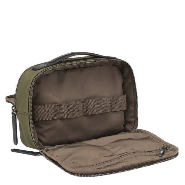 Woman New Style Portable Three-Layer Double Zipper Nylon Storage Bag Travel Cosmetics Bag - Bild 3