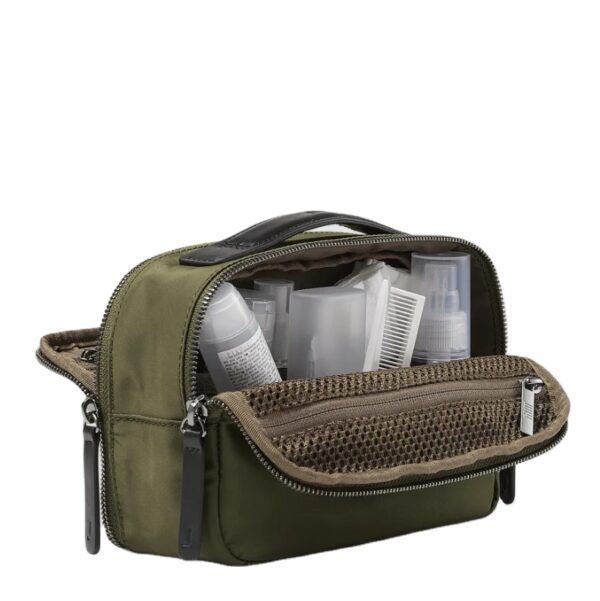 Woman New Style Portable Three-Layer Double Zipper Nylon Storage Bag Travel Cosmetics Bag - Bild 4