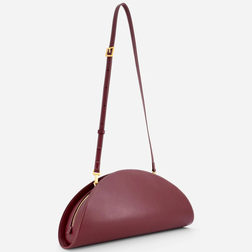 Half Moon Bag Clutch Tote Handbags with 2 Removable Straps and Zipper Closure Crossbody Bags