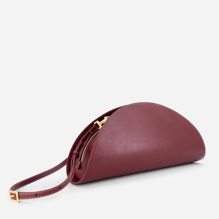 Half Moon Bag Clutch Tote Handbags with 2 Removable Straps and Zipper Closure Crossbody Bags - Изображение 2