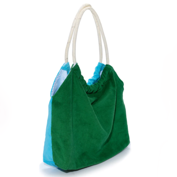 Women New Fashion Terry ClothShopping Bags Reusable Foldable Tote Bag - 画像 4
