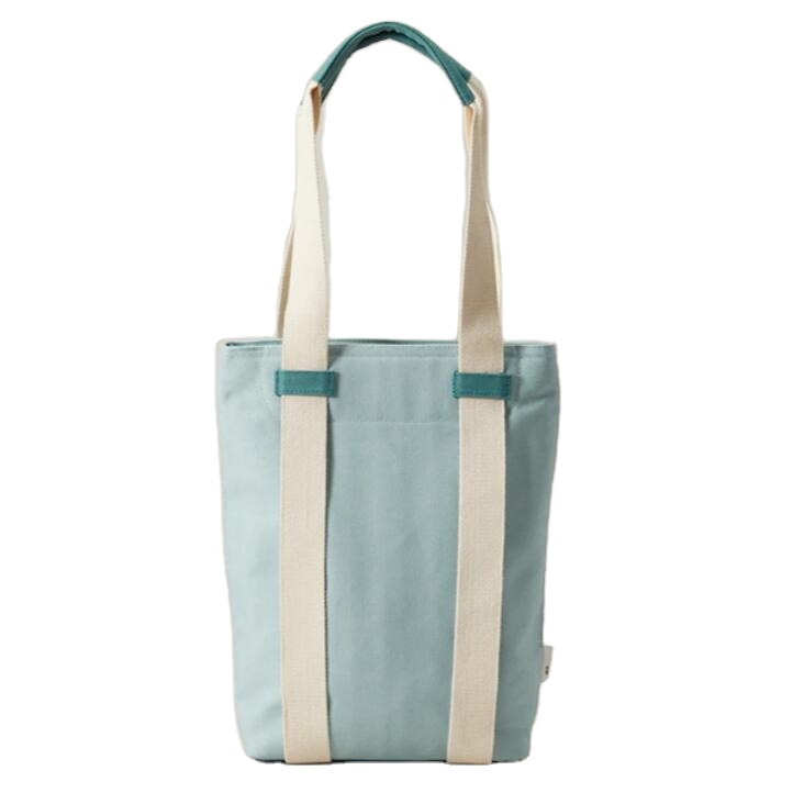 Insulated Cooler Bag Travel Insulated Tote Bag Canvas Lunch Bags with Shoulder Strap - Изображение 4