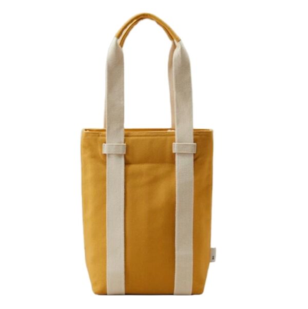 Insulated Cooler Bag Travel Insulated Tote Bag Canvas Lunch Bags with Shoulder Strap - Bild 5
