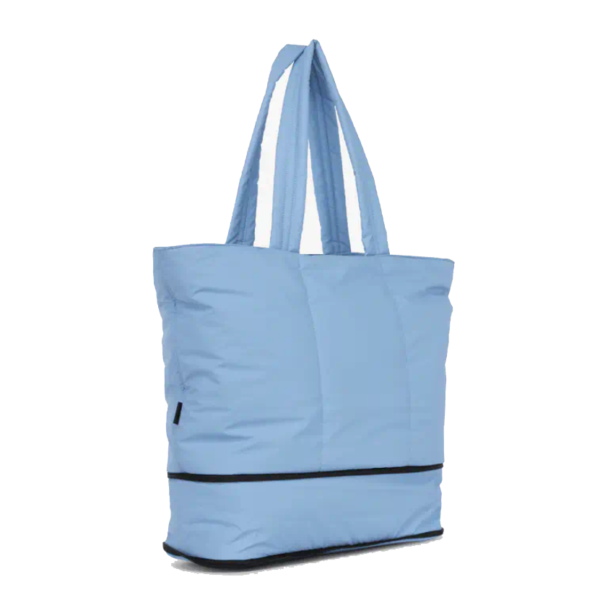 Soft Winter Puffy Duffle Bag Waterproof Nylon Puffer Quilted Tote Bag - Изображение 4