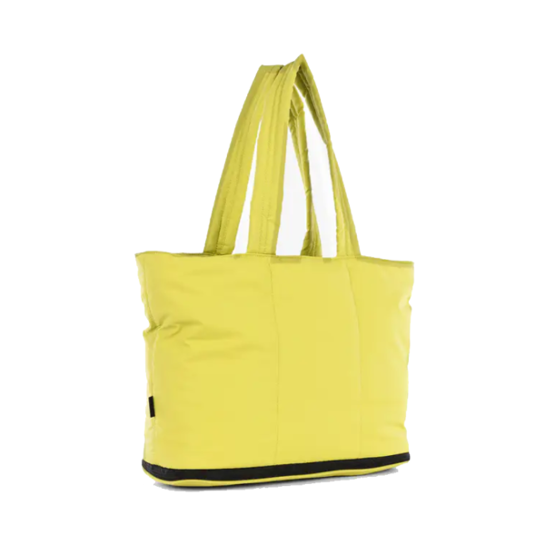 Custom Puffy Padded Crossbody Handbag Shoulder Quilted Nylon Soft Puffer Shopper Tote Bag - Image 5