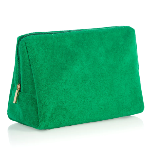 Custom Terry New Style Travel Small Zipper Terry Cloth Makeup Brush Pouch Terry Bag - Image 2