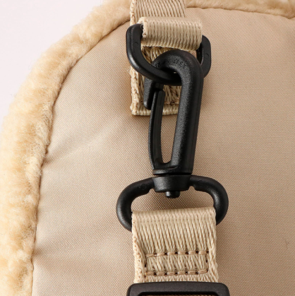 Soft Teddy Mini Backpack Fashion Woman Teddy Backpack for Autumn and Winter - Image 4