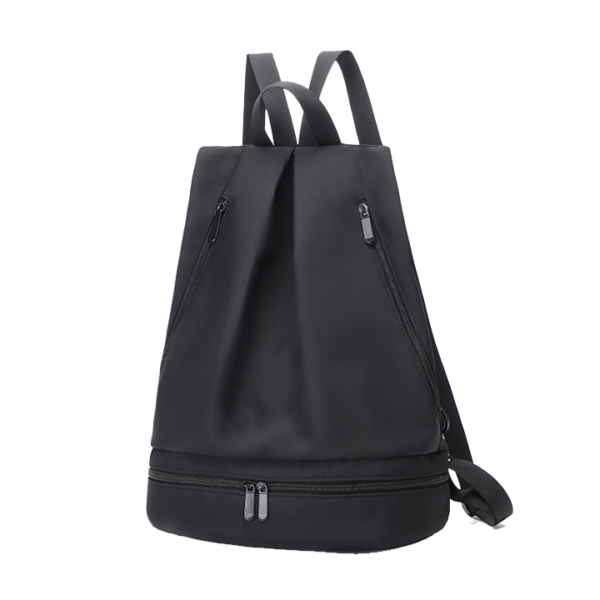 Gym Bag Portable Foldable Travel Lightweight Waterproof Oxford Fabric Duffel Bag - Image 4
