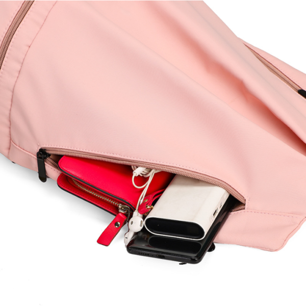 Gym Bag Portable Foldable Travel Lightweight Waterproof Oxford Fabric Duffel Bag - Image 5