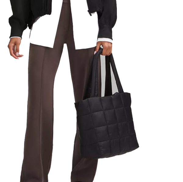 Women Puffer Tote Bag Top Handle Lightweight Handmade Waterproof Nylon Puffy Shoulder Bag - Imagem 4