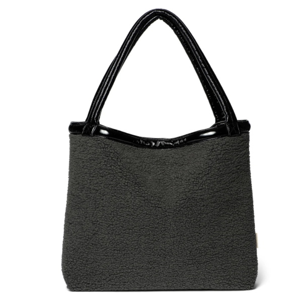New Design Teddy Plush Baby Diaper Bag Travel Hand Shoulder Bag Vintage Portable Durable Handbags