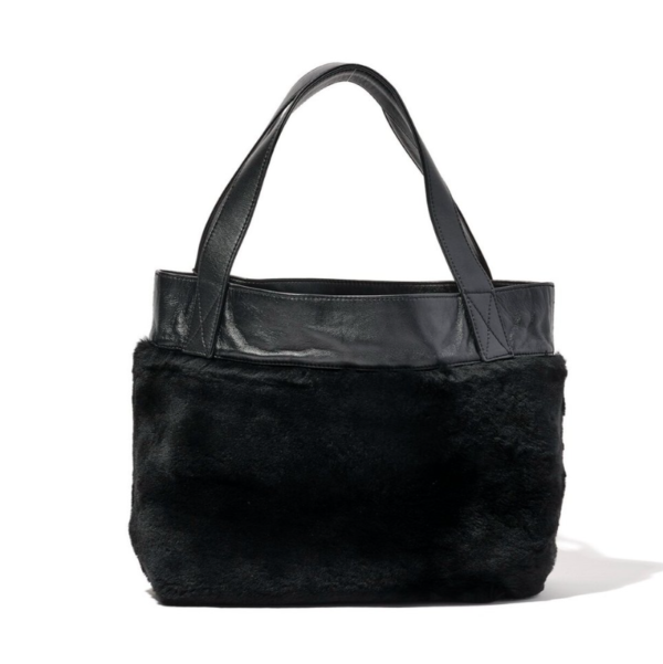 Sherpa Woolen Teddy Plush Tote Bag Travel Hand Shoulder Bag Vintage Portable Durable Handbags - Image 5