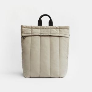 New Women Fashion Soft Polyester Quilted Backpack Travel Puffer Bag