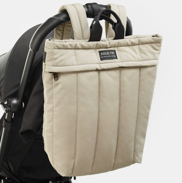 New Women Fashion Soft Polyester Quilted Backpack Travel Puffer Bag - 영상 5