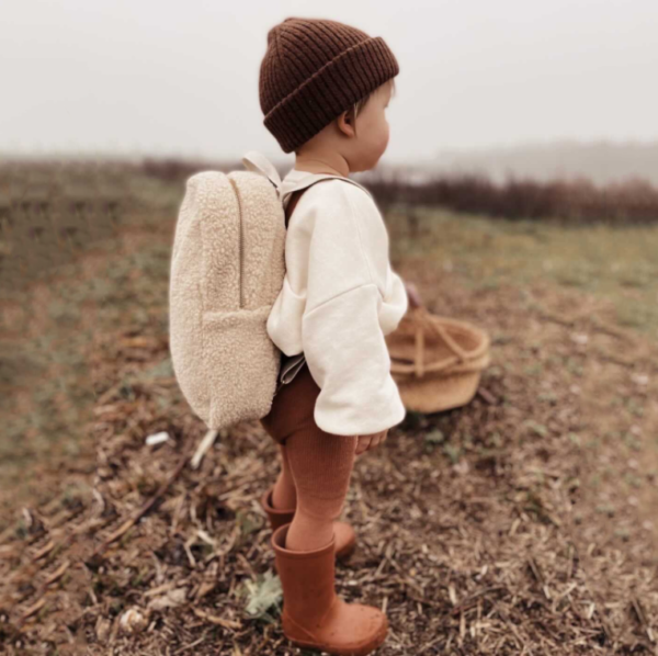 Teddy Kids Travel Backpack Hiking Girl Plush Teddy Backpack Kids Plush Toddler Fur Backpack - 画像 6