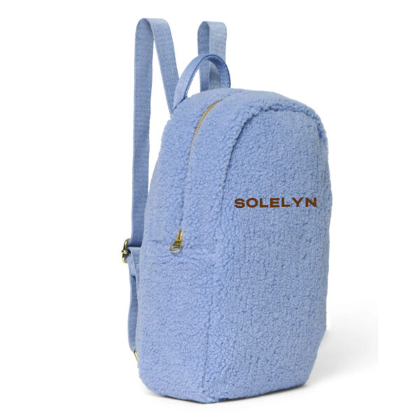 Kids Autumn Winter Series Teddy Backpack Soft Sherpa  Plush Backpack - Image 2
