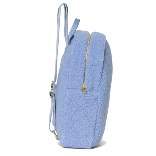 Kids Autumn Winter Series Teddy Backpack Soft Sherpa  Plush Backpack - Image 3