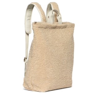 Soft Teddy Backpack Stylish Teddy Mom Backpack for Autumn and Winter