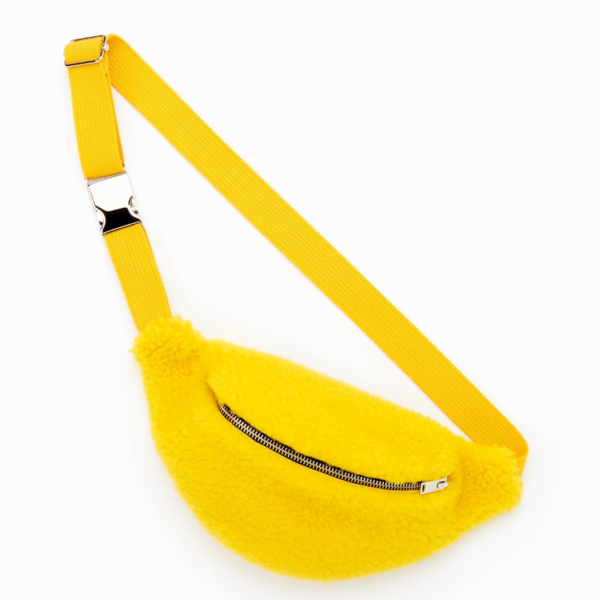 Women Teddy Waist Belt Bag Custom Sherpa Fanny Pack Crossbody Bag