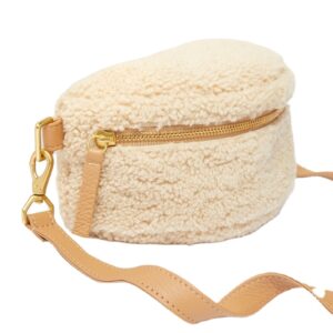Fashionable Teddy Waist Bag Sherpa Fanny Pack for Women Men