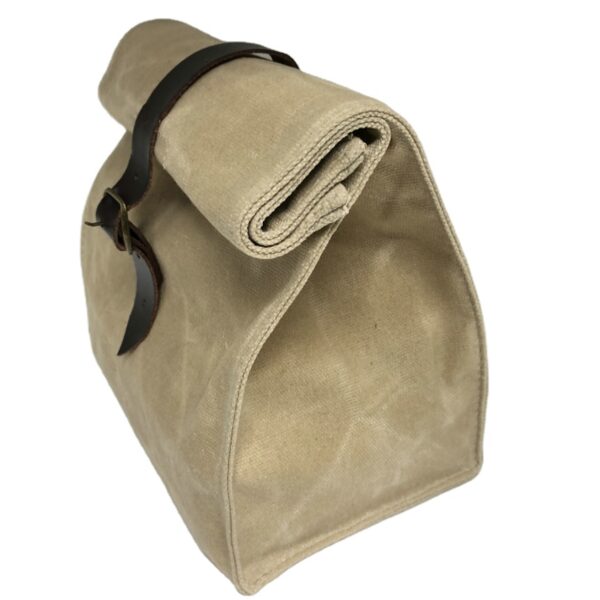 Custom Waterproof Eco Friendly Cotton Canvas Kids Lunch Bags Reusable Cotton Bag - صورة 5