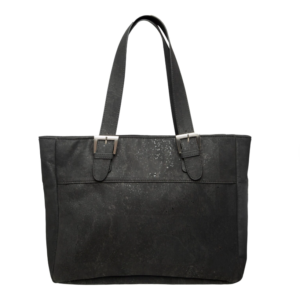 Natural Vegan Leather Canvas Cotton Cork Tote Bag Fashion Shopping Bag