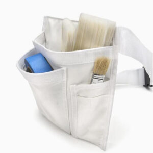 Tool Belt Pouch Work Apron With 5 Pockets Waterproof Canvas Waist Tool Apron Organizer