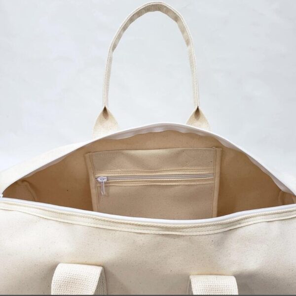 Sports & Outdoors Bag Washable Canvas Duffel Bag - 画像 5