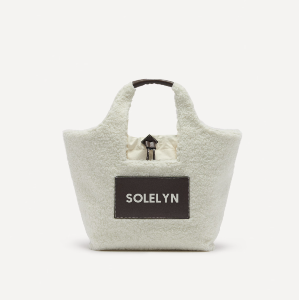 Woman New Design High Street Teddy Tote Shoulder Bag Soft Sherpa Padded Shoulder Tote Bag