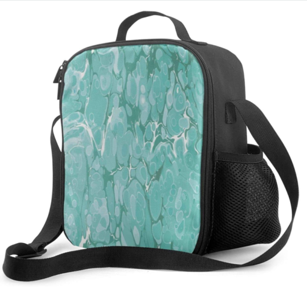 Small Cooler Insulated Lunch Box Bag with Shoulder Strap for Women Men Adult - 画像 2