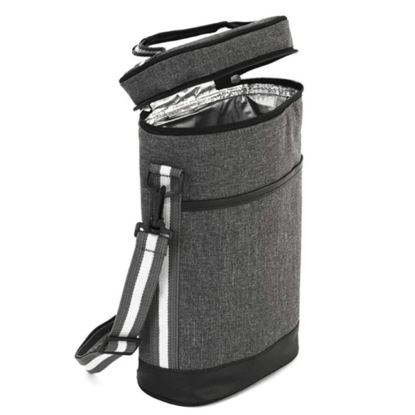 Polyester Wine Cooler Bag champagne Tote Bag Wine Gift Tote Bag - 画像 3