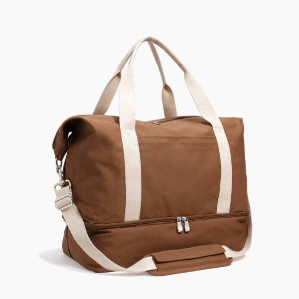 Women's Fashion Canvas Duffle Bag Travel Tote Bag - Image 2