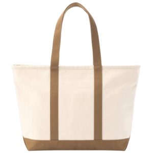 Reusable Supermarket Canvas Shopping Bags Customized Logo Extra Large Capacity Beach Bag