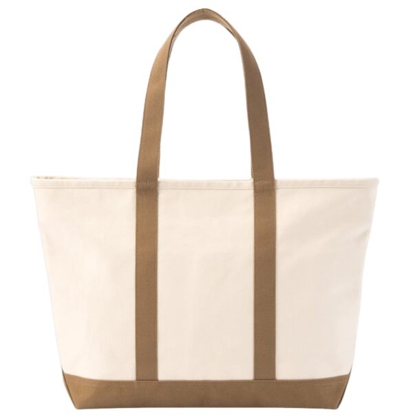 Reusable Supermarket Canvas Shopping Bags Customized Logo Extra Large Capacity Beach Bag